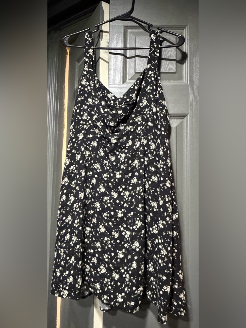 Old Navy Black Floral Sundress